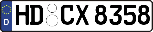 HD-CX8358