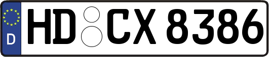 HD-CX8386