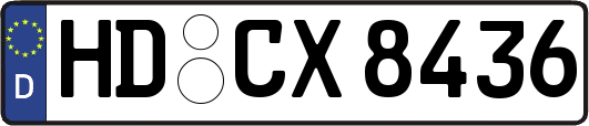 HD-CX8436
