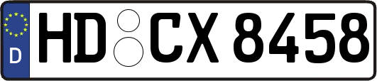 HD-CX8458