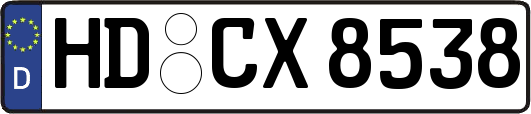 HD-CX8538