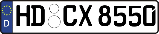 HD-CX8550