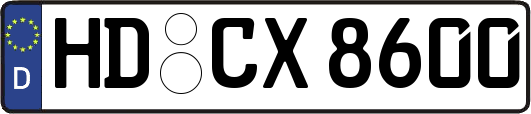 HD-CX8600