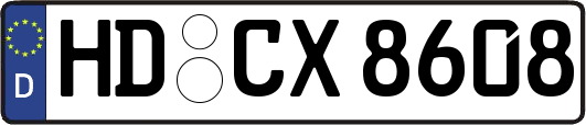 HD-CX8608