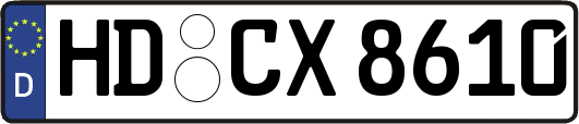 HD-CX8610
