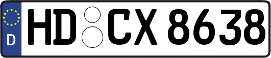HD-CX8638