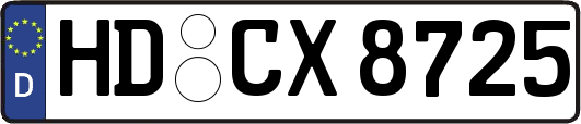 HD-CX8725