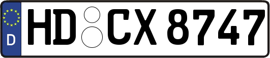 HD-CX8747