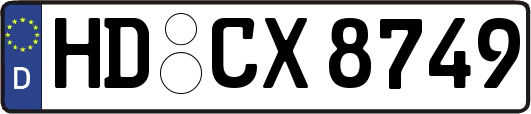 HD-CX8749