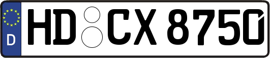 HD-CX8750