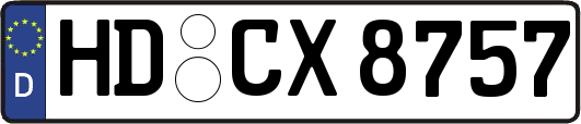 HD-CX8757