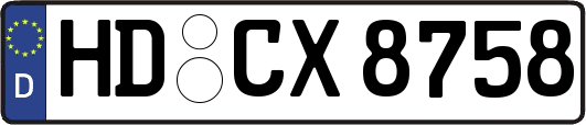 HD-CX8758