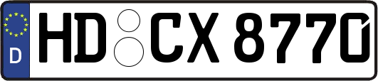 HD-CX8770