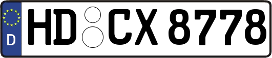 HD-CX8778