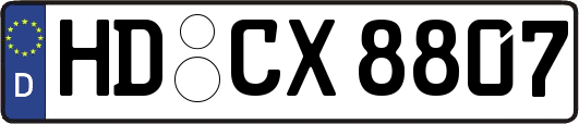 HD-CX8807