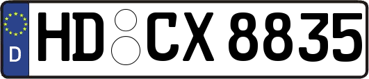 HD-CX8835