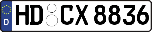 HD-CX8836