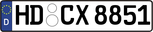 HD-CX8851