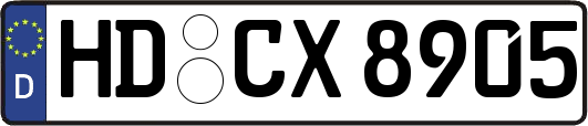 HD-CX8905