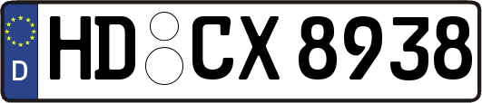 HD-CX8938