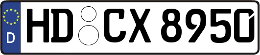 HD-CX8950