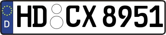 HD-CX8951