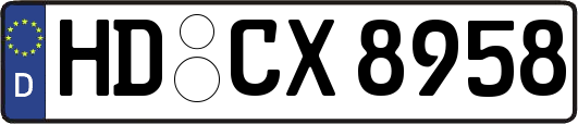 HD-CX8958