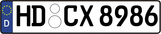 HD-CX8986