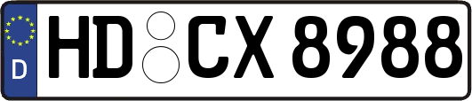 HD-CX8988