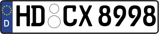 HD-CX8998