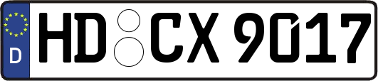 HD-CX9017
