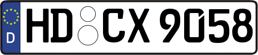 HD-CX9058