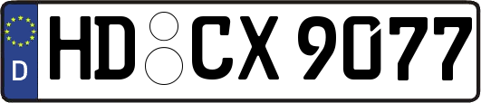 HD-CX9077