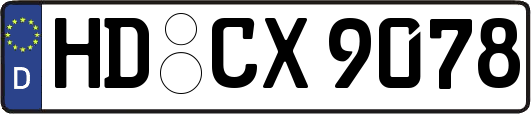 HD-CX9078