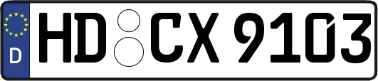 HD-CX9103