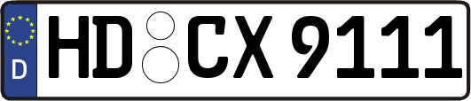 HD-CX9111