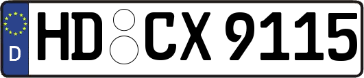 HD-CX9115
