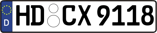 HD-CX9118