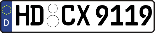 HD-CX9119