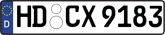 HD-CX9183