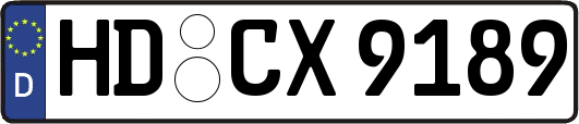 HD-CX9189