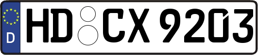 HD-CX9203