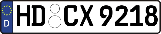 HD-CX9218