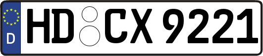 HD-CX9221
