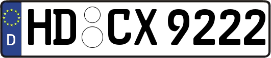 HD-CX9222