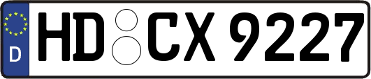 HD-CX9227