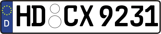 HD-CX9231