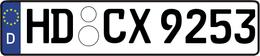 HD-CX9253