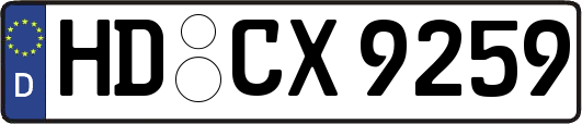 HD-CX9259
