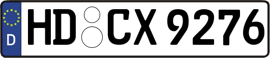 HD-CX9276